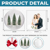 Personalisierte 3D-Acrylkugel mit Foto – Weihnachts- oder Hochzeitsgeschenk zum Jubiläum für Ehemann und Ehefrau, für ihn und sie – „Hochzeitsträume in einer Schneekugel“