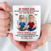 Benutzerdefinierte Tasse – Personalisierte Geburtstagsgeschenke Für Mama, Papa, Sohn – Immer Ihr Kleines Mädchen, Für Immer Meine Größte Liebe