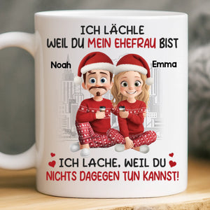 Personalisierter Becher – Weihnachts-, Jahrestags- und Hochzeitsgeschenke für Ehemann & Ehefrau, Ihn & Sie – In Dir Fand Ich Mein Für Immer