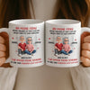 Benutzerdefinierte Tasse – Personalisierte Hochzeitsgeschenke zum Jahrestag für Ehemann und Ehefrau, Ihn und Sie – An Meine Frau