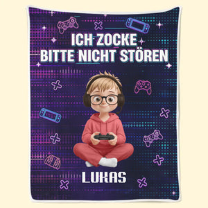 Personalisierte Decke - Personalisierte Weihnachts- und Geburtstagsgeschenke für beste Freundinnen, Schwestern, die Familie und dich selbst – Psst, Ich Zoche