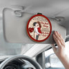 Personalisierte Sonnenblende Clip Fürs Auto – Personalisierte Hochzeitsgeschenke zum Jahrestag für Ehemann und Ehefrau, Ihn und Sie – Ich Liebe Dich