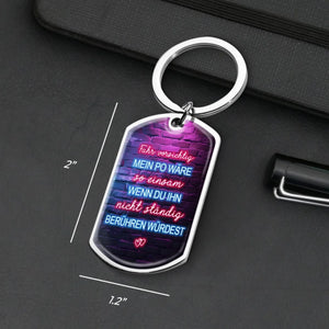 Personalisierte Schlüsselanhänger – Geschenk für Paare, Ehemann und Ehefrau – Fahr vorsichtig