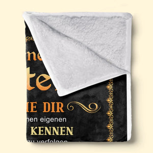 Personalisierte Decke - Geschenke für Kinder – Ich wünsche dir das Selbstvertrauen