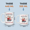 Benutzerdefinierte Tasse – Personalisierte Hochzeitsgeschenke zum Jahrestag für Ehemann und Ehefrau, Ihn und Sie – An Meine Frau