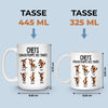Benutzerdefinierte Tasse – Personalisierte Geburtstagsgeschenke für Kollegen, beste Arbeitsfreunde – Chefs Chaostruppe Des Tages