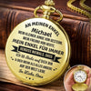 Personalisierte Taschenuhr – Geschenk für Enkel – Mein Enkel für immer