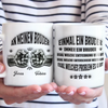 Personalisierte Tasse – Geschenk für Bruder – Brüder für immer