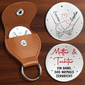 Personalisierter Taschenknuddler – Geschenk für Mama, Tochter – Was niemals bricht