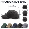 Benutzerdefinierte Baseballkappe Aus Gewaschenem Vintage-denim - Personalisierte Geburtstagsgeschenke Für Papa, Opa - Geliebt Von Meiner Lieblingscrew