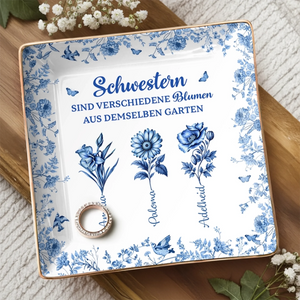 Personalisierte Schmuckschale – Geschenk für beste Freundinnen, Schwester – Beste Freundinnen für immer