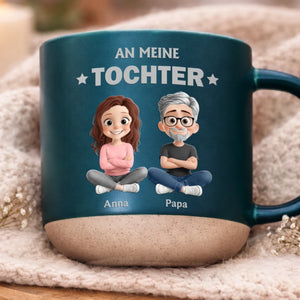 Personalisierte Keramiktasse – Geschenk für Sohn, Tochter – Vergiss nie meine Liebe zu dir