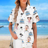 Personalisiertes Hawaiihemd mit Foto – Vatertagsgeschenke für Papa, Opa – Papa ist vergeben