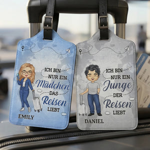 Personalisierter Gepäckanhänger – Geschenk für Reisende – Der Himmel Ruft Und Ich Muss Gehen