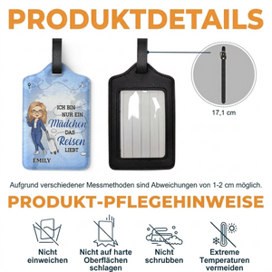 Personalisierter Gepäckanhänger – Geschenk für Reisende – Der Himmel Ruft Und Ich Muss Gehen