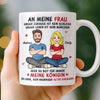 Personalisierte Tasse – Geschenk für Paar – Dein Knurriger Alter Ehemann