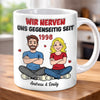 Personalisierte Tasse – Geschenk für Paar – Unser Leben Ist Kein Märchen