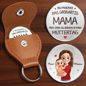 Personalisierter Taschenknuddler – Geschenke Für Neue Mama – Beste Mama von Anfang an