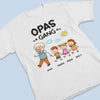 Personalisiertes Unisex-T-Shirt – Geschenk für Opa, Oma – Die Gang von Opa