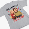 Personalisiertes Unisex-T-Shirt – Geschenk Für Paar – Für Immer Zusammen
