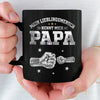 Personalisierte Schwarzer Tasse – Geschenk Für Papa, Opa – Die Besten nennen mich Papa
