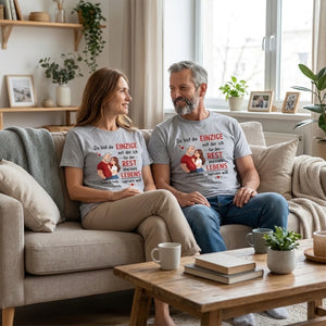 Personalisiertes Unisex-T-Shirt – Geschenk Für Paar – Der Eine für mein Leben