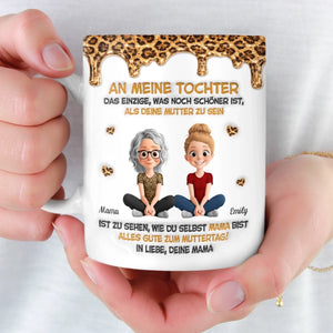 Personalisierte Tasse – Geschenk für Tochter – Der Muttertag War Wunderbar