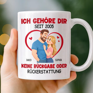 Personalisierte Tasse – Geschenk für Paar – Alle Verkäufe Sind Endgültig