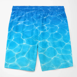 Personalisierte Partner-Badeshorts – Sommergeschenk für Paare - Babe gehört mein Herz
