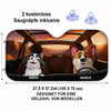 Personalisierter Frontscheiben-Sonnenschutz – Geschenk für Hundebesitzer, Katzenbesitzer – Zusammen macht jede Fahrt Spaß