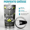 Personalisierter Becher mit 3D-Effekt – Geschenk für Tennisfans, Sportfans – König des Courts