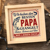 Personalisierte Angelköder – Geschenk für Opa, Papa – Leben, lieben, See genießen