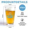 Personalisiertes Bierglas – Geschenk für Hundebesitzer – Beste Hundehalterin Aller Zeiten