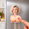 Personalisierter Acryl-Kühlschrankmagnet mit Foto – Witziges Geschenk für Frauen – Lachen garantiert