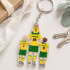 Personalisierter Acryl-Schlüsselanhänger – Geschenk für Papa – Unser Team Fürs Leben