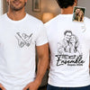 Personalisierte T-Shirt Mit Vorder- & Rückendruck - Geschenke für Hundeliebhaber, Katzenliebhaber - Liebe Auf Vier Pfoten copy