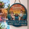 Personalisiertes Holzschild – Geschenk Für Paare – Unser Lieblingsreiseziel