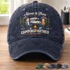 Personalisierte klassische Baseballkappe – Geschenk Für Campingpaare – Abenteuer Zu Zweit