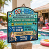 Personalisiertes Holzschild – Geschenk Für Paare – Sommer + Du = Perfekt