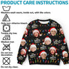 Weihnachten ist die Zeit, sich mit der Familie zu versammeln – Personalisierter Familien-Sweatshirt – Unisex Wollpullover – Weihnachtsgeschenk für Familienmitglieder