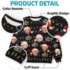 Weihnachten ist die Zeit, sich mit der Familie zu versammeln – Personalisierter Familien-Sweatshirt – Unisex Wollpullover – Weihnachtsgeschenk für Familienmitglieder