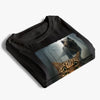 Personalisierte Foto-T-Shirts (Unisex & Premium) und Hoodie – Geburtstagsgeschenke für Hunde- & Katzenliebhaber, Hundemamas & -papas, Katzenbesitzer – „Leben im Dino-Gefahren-Style“