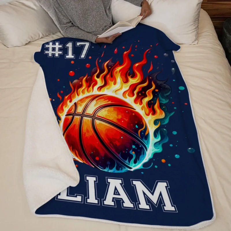 Bring the Heat – Personalisierte Decke – Geschenk für Sportliebhaber und Sportler