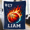 Bring the Heat – Personalisierte Decke – Geschenk für Sportliebhaber und Sportler