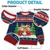Unisex Ugly-Sweatshirt mit personalisiertem Foto – Weihnachts- oder Geburtstagsgeschenk für Mama, Papa und Kinder – « Gemeinsam stilvoll durch die Feiertage »