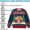 Unisex Ugly-Sweatshirt mit personalisiertem Foto – Weihnachts- oder Geburtstagsgeschenk für Mama, Papa und Kinder – « Gemeinsam stilvoll durch die Feiertage »