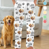 Personalisierte Pyjamahose mit Foto – Weihnachts- oder Geburtstagsgeschenk für Hundeliebhaber, Hundemama, Hundepapa und Katzenbesitzer – « Hundekuscheln ist die beste Therapie »