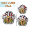 Personalisierter Foto-Acryl-Ornament – Weihnachtliches Erinnerungs- und Gedenkgeschenk für Hunde und Katzen – „Immer an meiner Seele“
