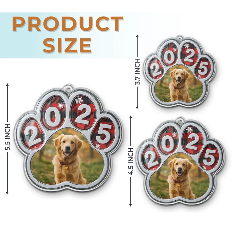 Personalisierter Foto-Acryl-Ornament – Weihnachtliches Erinnerungs- und Gedenkgeschenk für Hunde und Katzen – „Immer an meiner Seele“