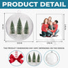 Personalisierte 3D-Acrylkugel mit Foto – Weihnachts- oder Geburtstagsgeschenk für Mama, Papa und Kinder – « Unser größtes Geschenk sind wir füreinander »